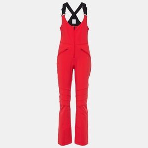 Bogner Cami Salopettes Ski Pants Phoebe Bibs Excellent Flame Red US 6